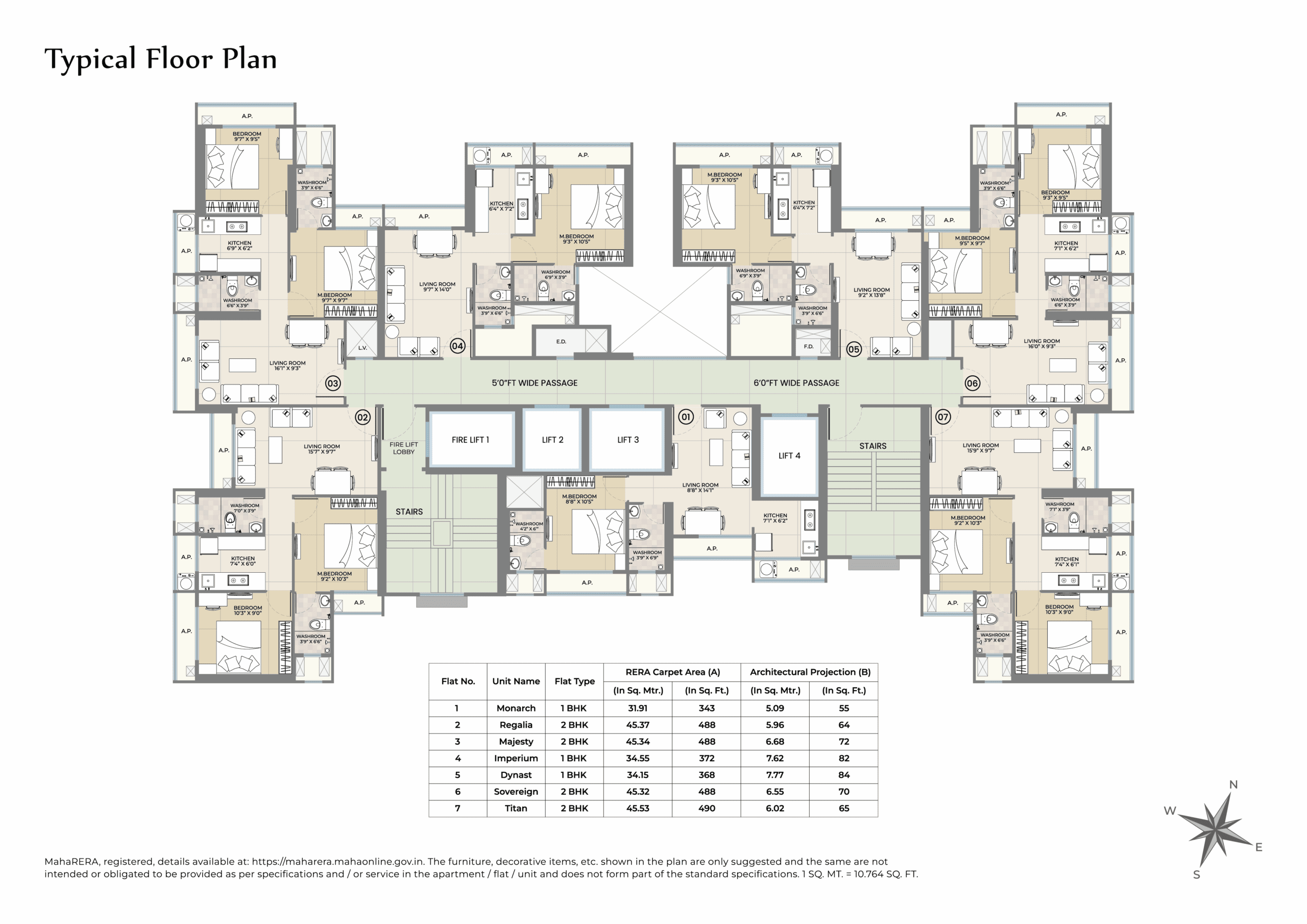 Typical Floor Plan
